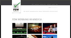 Desktop Screenshot of fdw.de