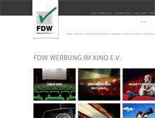 Tablet Screenshot of fdw.de