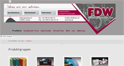 Desktop Screenshot of fdw.at